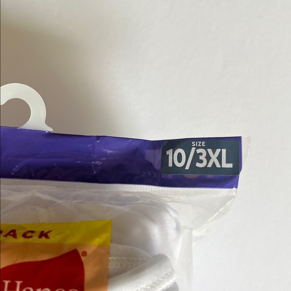 Hanes Women’s Tagless Briefs - Black, White, Purple, navy blue , grey - Picture 7 of 8